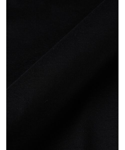 three dots / スリードッツ Tシャツ | Milky jersey wide tee | 詳細5