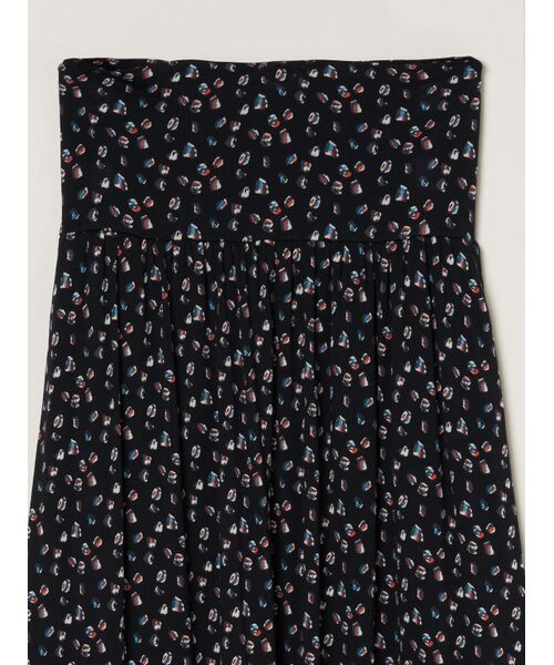 three dots / スリードッツ スカート | Travel line fold over skirt | 詳細2