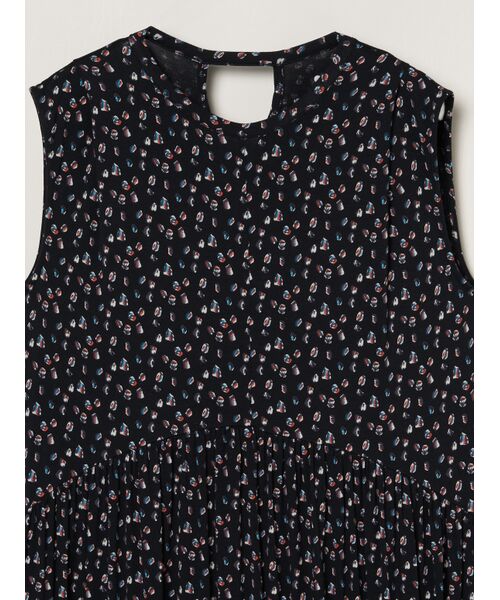 three dots / スリードッツ ドレス | Travel line high low dress | 詳細2