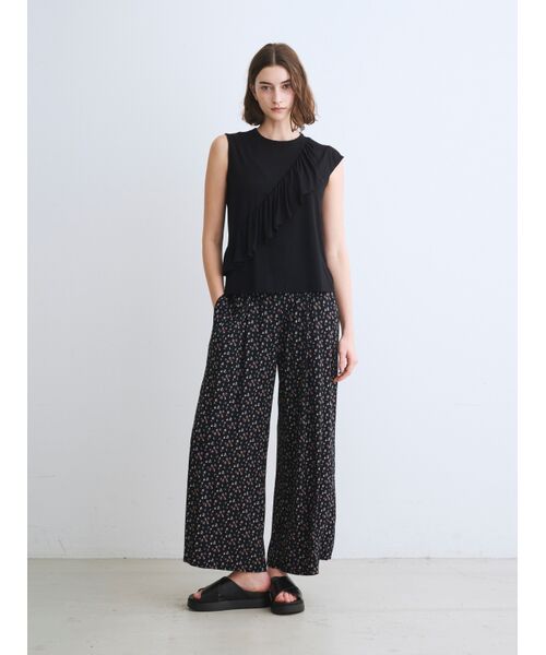 three dots / スリードッツ その他パンツ | Travel line fold over pants | 詳細7