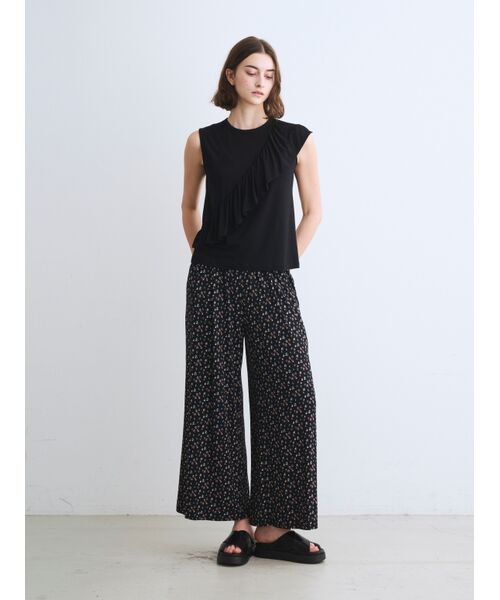 three dots / スリードッツ その他パンツ | Travel line fold over pants | 詳細8