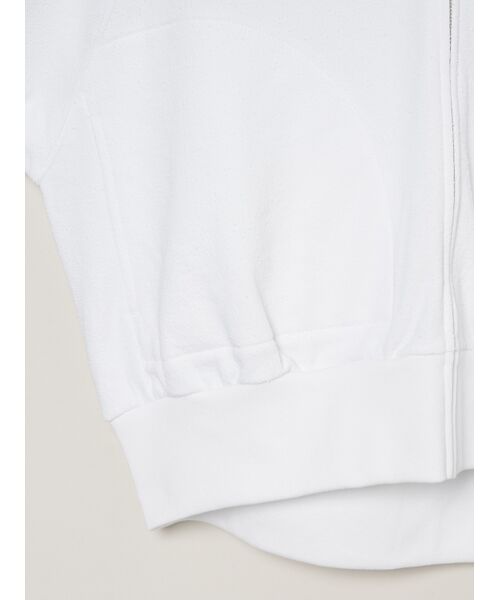 three dots / スリードッツ その他トップス | Soil nep zip up hoody | 詳細4