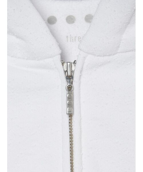 three dots / スリードッツ その他トップス | Soil nep zip up hoody | 詳細5