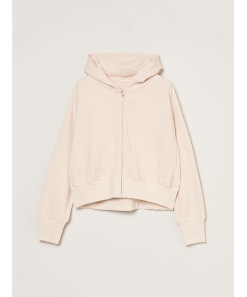 three dots/ã¹ãªãŒããã Soil nep zip up hoody lt pink S three dots/ã¹ãªãŒããã Soil nep zip up hoody lt pink S