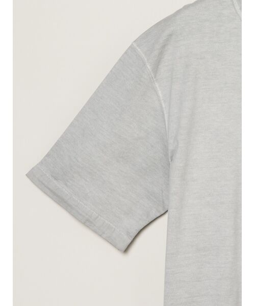 three dots / スリードッツ Tシャツ | Men's pigment dyed cotton t-shirt | 詳細3