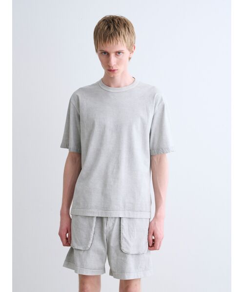 セール】 Men's pigment dyed cotton t-shirt （Tシャツ
