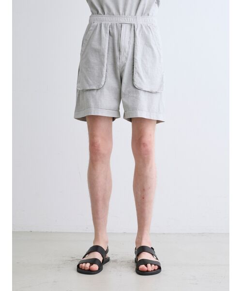 セール】 Men's pigment dyed cotton short pant （その他パンツ