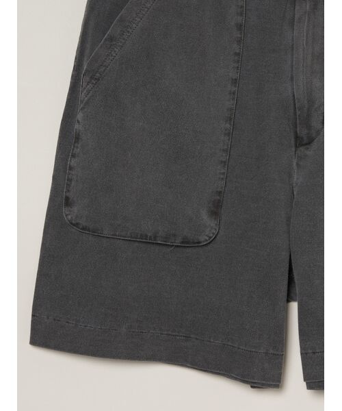 three dots / スリードッツ その他パンツ | Men's pigment dyed cotton short pant | 詳細4