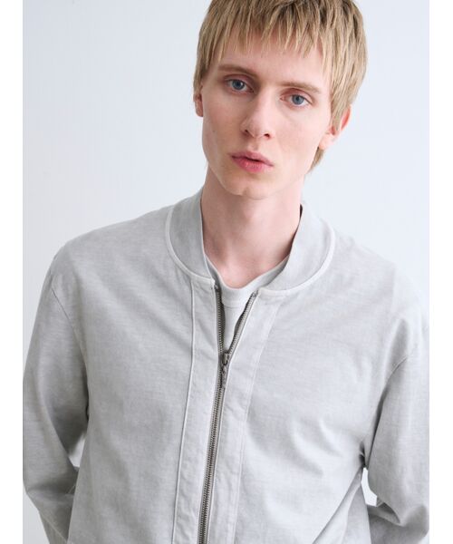 three dots / スリードッツ その他アウター | Men's pigment dyed cotton blouson | 詳細7