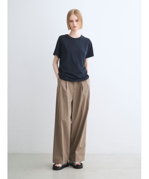 three dots / スリードッツ Tシャツ | Powdery cotton basic tee | 詳細9