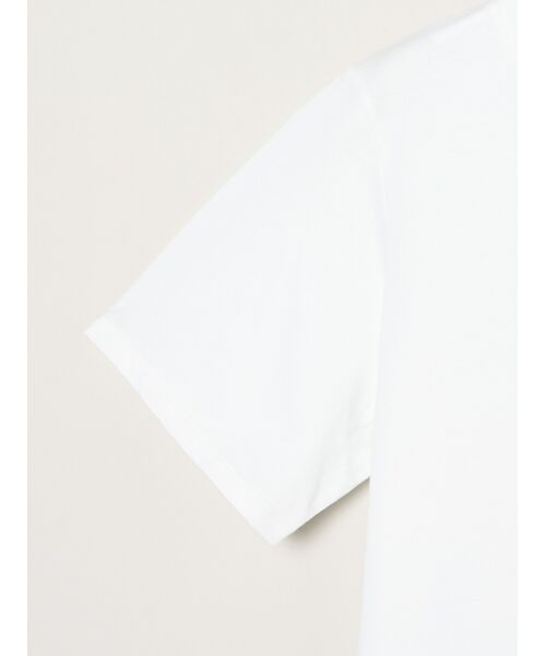 three dots / スリードッツ Tシャツ | Powdery cotton basic tee | 詳細3