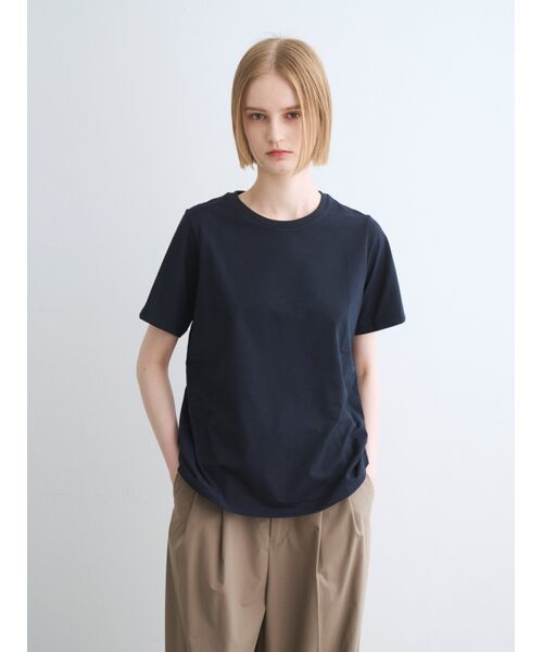 three dots / スリードッツ Tシャツ | Powdery cotton basic tee | 詳細7