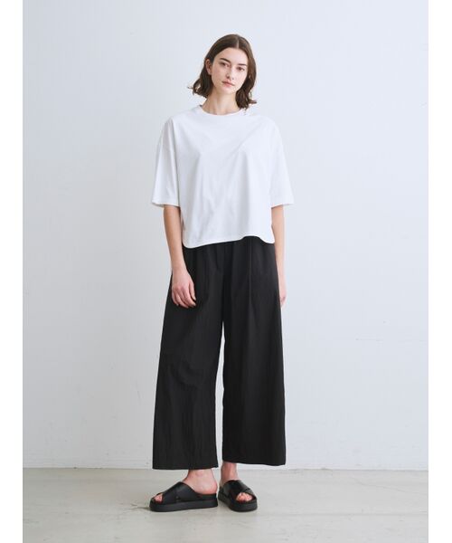 three dots / スリードッツ Tシャツ | Powdery cotton half slv tee | 詳細8