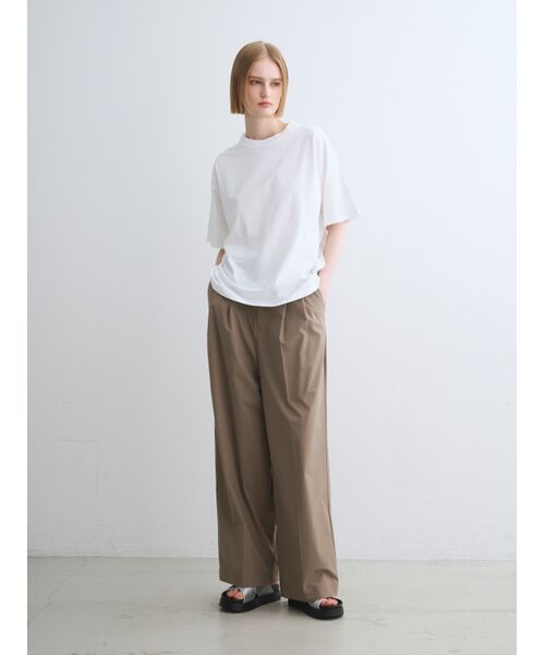 three dots / スリードッツ Tシャツ | Powdery cotton loose tee | 詳細9