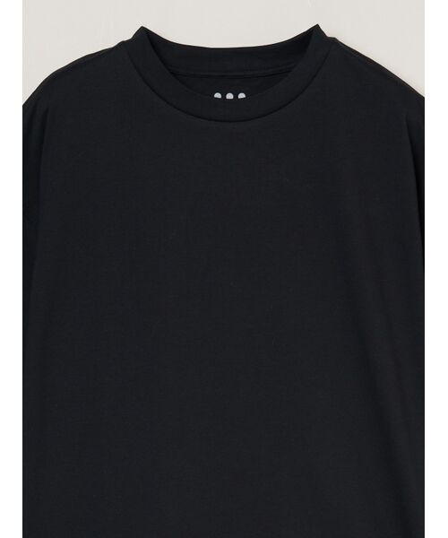 three dots / スリードッツ Tシャツ | Powdery cotton loose tee | 詳細2