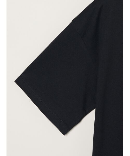 three dots / スリードッツ Tシャツ | Powdery cotton loose tee | 詳細3