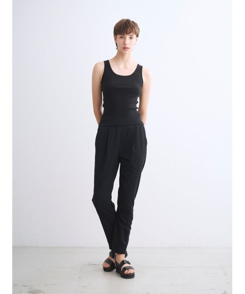three dots / スリードッツ その他トップス | Cotton rib 2×1 tank | 詳細9