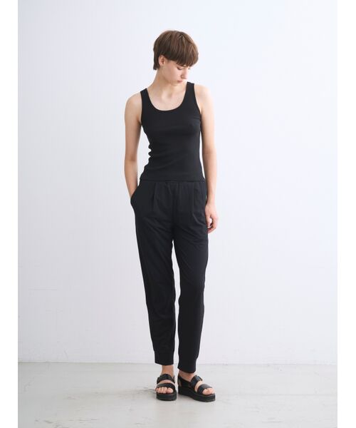 three dots / スリードッツ その他トップス | Cotton rib 2×1 tank | 詳細8