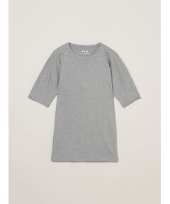 three dots / スリードッツ Tシャツ | Men's organic cotton knit slim
