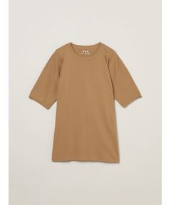 three dots / スリードッツ Tシャツ | Men's organic cotton knit slim