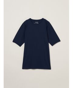 three dots / スリードッツ Tシャツ | Men's organic cotton knit slim
