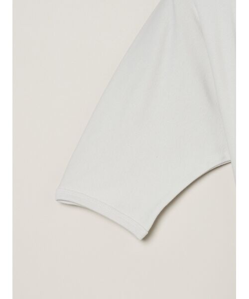 three dots / スリードッツ Tシャツ | Men's organic cotton knit slim | 詳細3