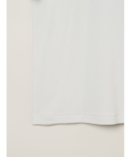 three dots / スリードッツ Tシャツ | Men's organic cotton knit slim | 詳細4