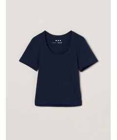 three dots / スリードッツ Tシャツ | Cotton basics cropped jessica