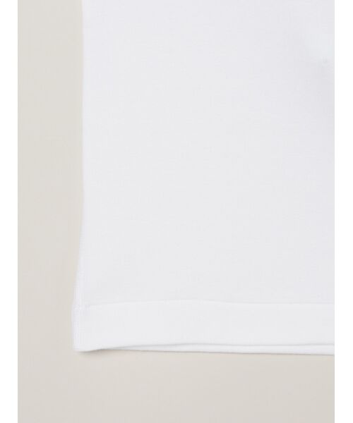 three dots / スリードッツ Tシャツ | Cotton basics cropped jessica | 詳細4