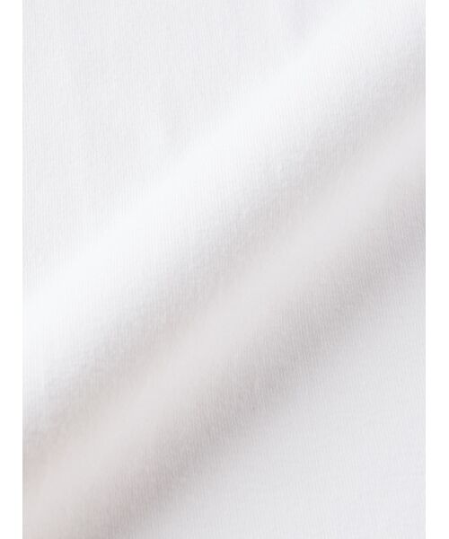 three dots / スリードッツ Tシャツ | Cotton basics cropped jessica | 詳細5