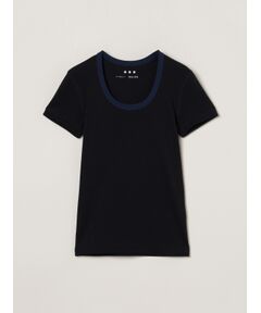 three dots / スリードッツ Tシャツ | Cotton basics ringer jessica