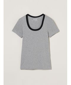 three dots / スリードッツ Tシャツ | Cotton basics ringer jessica