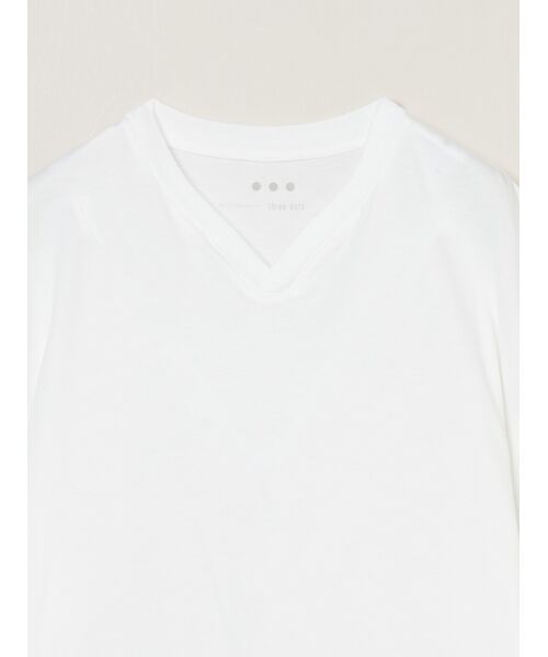 three dots / スリードッツ Tシャツ | Men's sanded jersery skipper tee | 詳細2