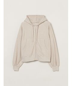 three dots / スリードッツ その他トップス | Double pile zip up hoody