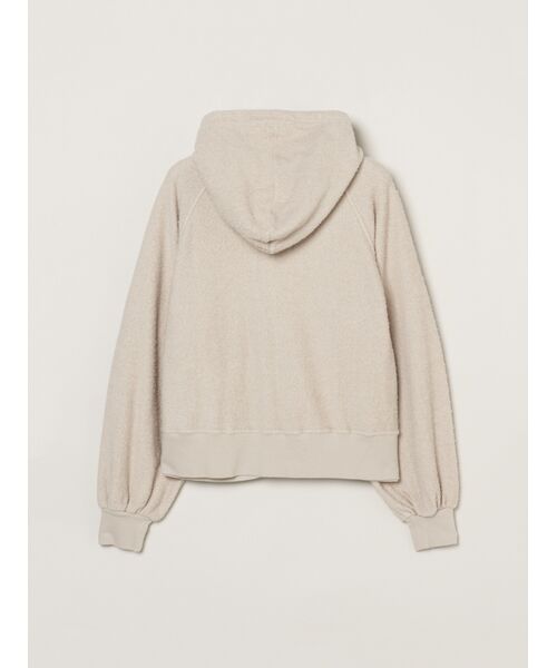 three dots / スリードッツ その他トップス | Double pile zip up hoody | 詳細1