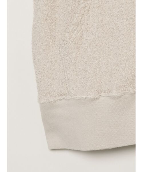 three dots / スリードッツ その他トップス | Double pile zip up hoody | 詳細4