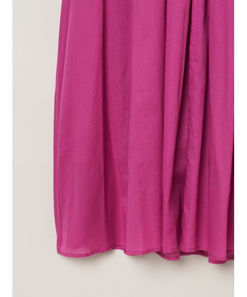 three dots / スリードッツ ドレス | Sheer lawn dress | 詳細4