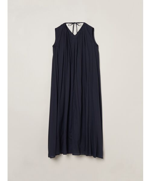 three dots/スリードッツ Sheer lawn dress navy S three dots/スリードッツ Sheer lawn dress navy S