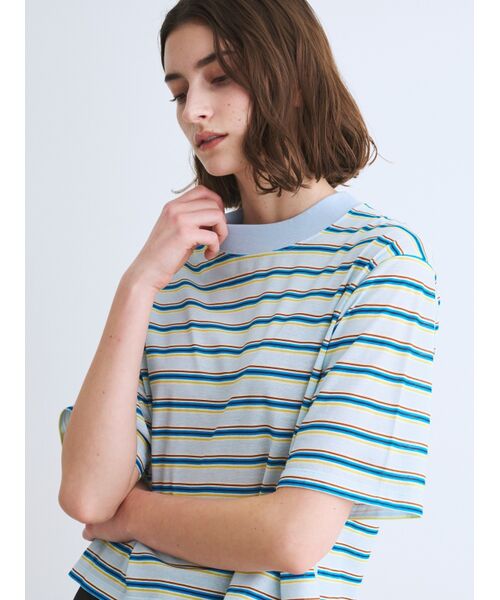 three dots / スリードッツ Tシャツ | Hampton tee short sleeve | 詳細8