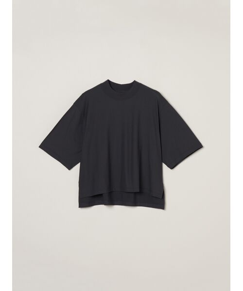 three dots/スリードッツ Hampton tee short sleeve soft black S three dots/スリードッツ Hampton tee short sleeve soft black S