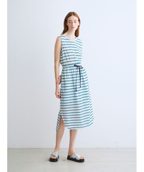 three dots / スリードッツ ドレス | Hampton tee  dress | 詳細10