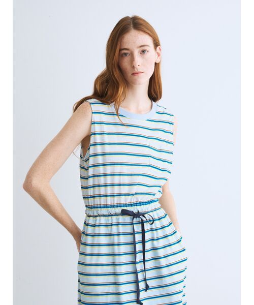 three dots / スリードッツ ドレス | Hampton tee  dress | 詳細7
