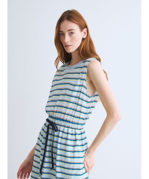 three dots / スリードッツ ドレス | Hampton tee  dress | 詳細8