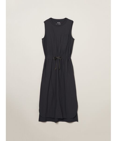 three dots/スリードッツ Hampton tee dress soft black M three dots/スリードッツ Hampton tee dress soft black M