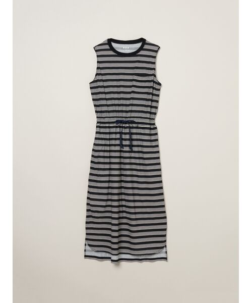 three dots/スリードッツ Hampton tee dress black multi S three dots/スリードッツ Hampton tee dress black multi S