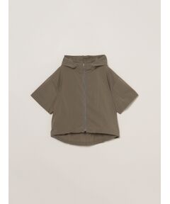 three dots / スリードッツ パーカー | Seaside line half sleeve hoody