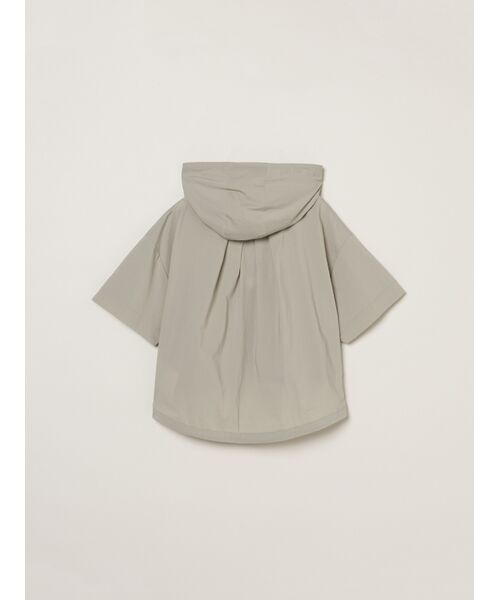 three dots / スリードッツ その他トップス | Seaside line half sleeve hoody | 詳細1