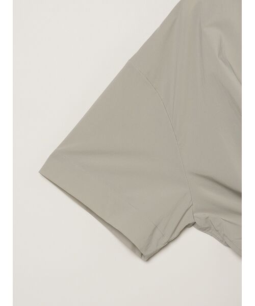 three dots / スリードッツ その他トップス | Seaside line half sleeve hoody | 詳細3