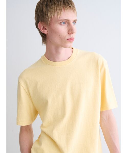 three dots / スリードッツ Tシャツ | Men's organic recycled cotton t-shirt | 詳細7