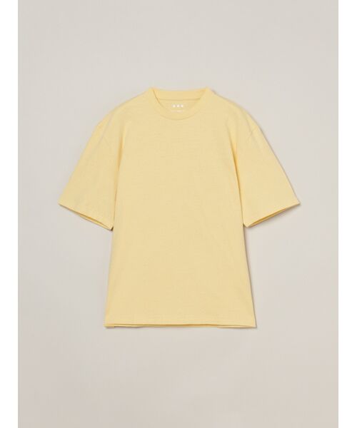 three dots/スリードッツ Men's organic recycled cotton t-shirt french vanilla L three dots/スリードッツ Men's organic recycled cotton t-shirt french vanilla L